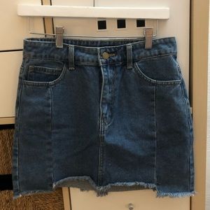F21 Denim Skirt